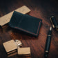 Black Horween Shell Cordovan Minimalist Wallet